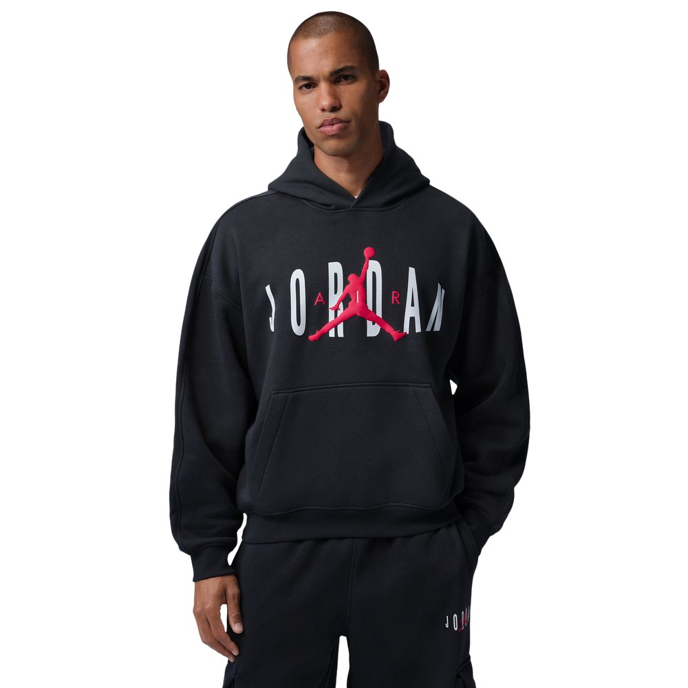 Jordan Brooklyn GFX Oversized Pullover Hoodie - Blue